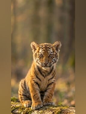 Custom Fridge Magnet Tiger Cub Home Kitchen Decor